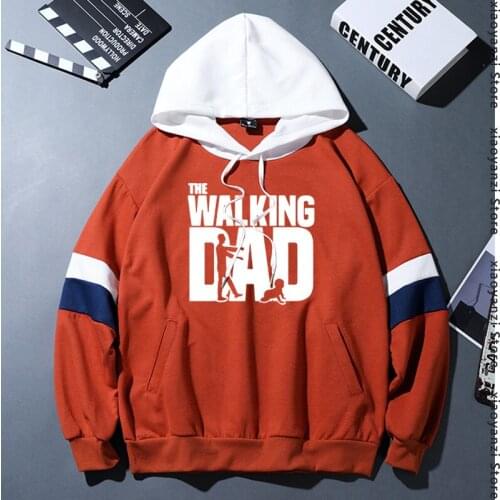 Men hoodies Streetwear 2020 sports sweatshirts Hipster The Walking Dad Loose pullovers Brand Clothing Funny Dad Gift hoodies