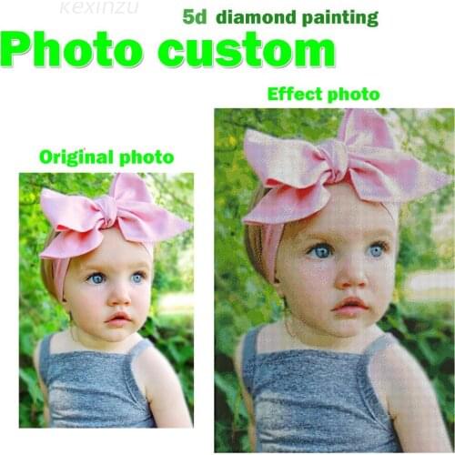 Photo Custom Diamond Painting Kit Cross Stitch Full Square Picture of Rhinestone DIY Diamond Mosaic Diamond Embroidery Sale