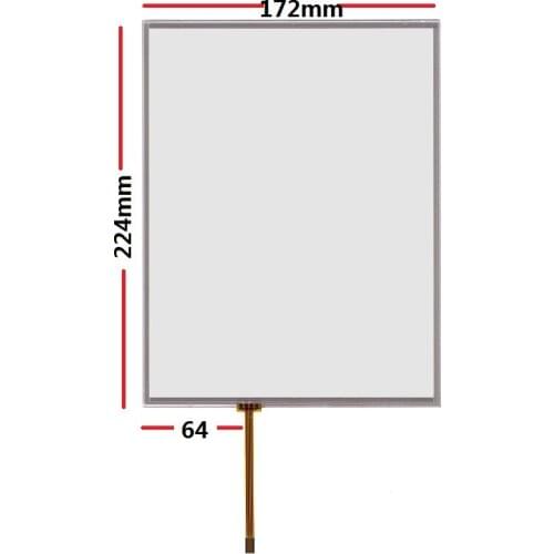 New 10.4-inch touch screen 224*172mm is suitable for hand-written LCD screen touch monitor outside screen AMT9509B
