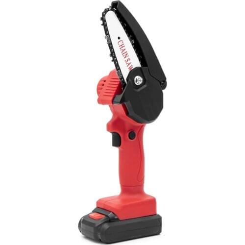Portable Rechargeable Electric Chainsaw Cordless Chain Saw for Wood Cutting Tree Pruning Electric Tools Garden Power Tools
