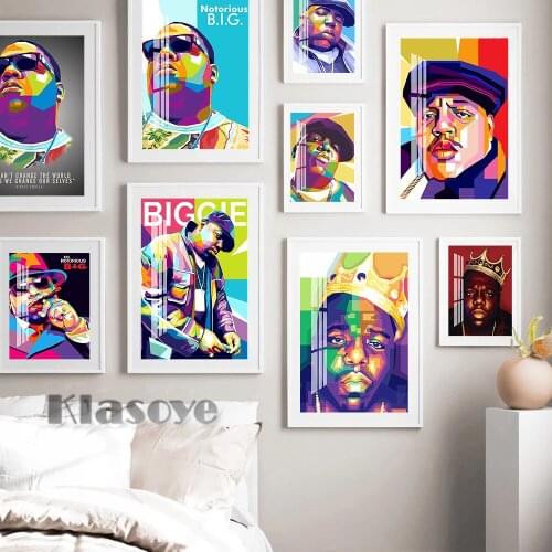Shakur Hip Hop Singer Poster Music Magazine Cover Print Art Wall Decor Canvas Painting Pub Club Wall Stickers Fans Collection
