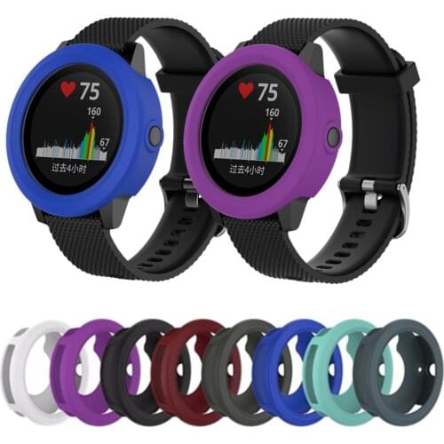 Silicone Case Cover Accessories For Garmin Vivoactive3 Samrt Watch TPU Protector Frame For Garmin Vivoactive 3 Protective Shell