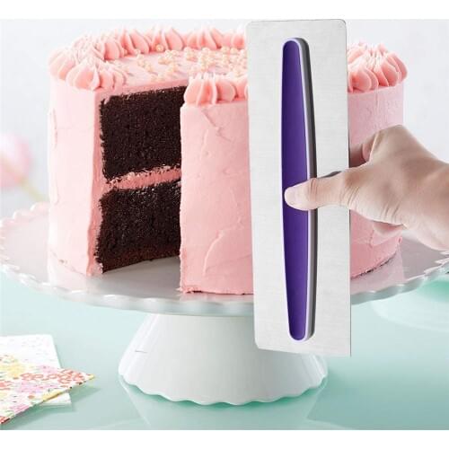 Cake Scraper Smoother Fondant Buttercream Spatulas Cake Edge Smoother Cream Decorating DIY Bakeware Tableware Kitchen Cake Tool1