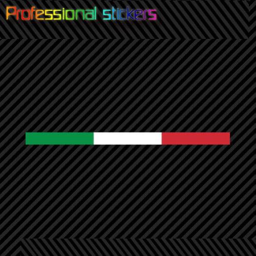 Thin Italian Flag Stripe Sticker Die Cut Vinyl Italy Flag Colors Stripe European for Car, Laptops, Motorcycles, Office Supplies