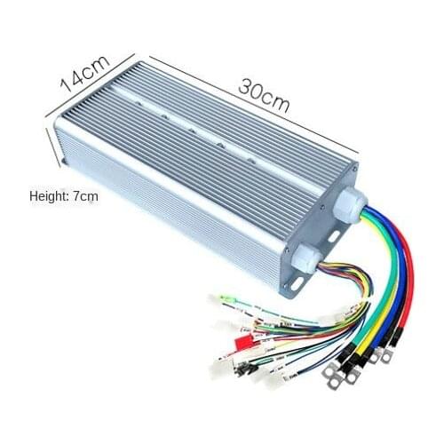 Three-wheel Modified High-power Intelligent Brushless Motor Universal Electric Quadricycle Controller 48v60v72v3500w Electrical