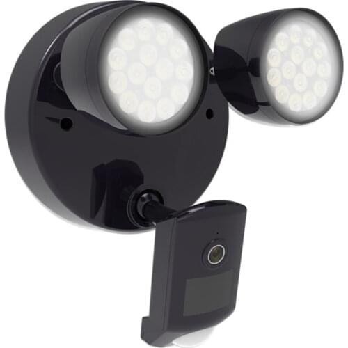 Smart LED Floodlight Camera with Live view and two-way talk PIR human detection alarm