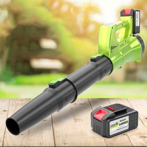 Cordless Leaf Blower Air Blower Variable Speed Lightweight for Lawn Care Snow Blowing and Cleaning Debris and Dust 21V Battery