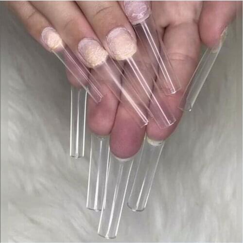 500 pieces Xxl c-curve tip C Curved False Nail Tips,2021 Upgrade 500 Pcs XXL Deep C Curve Acrylic Fake Nail Tips10 Sizes (20