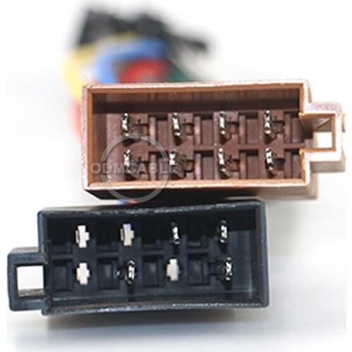 Car ISO Harness Head Cable for LG (GoldStar) TCC-series sele Stereo Radio Wire Adapter Plug Wiring Connector Cable 15-104