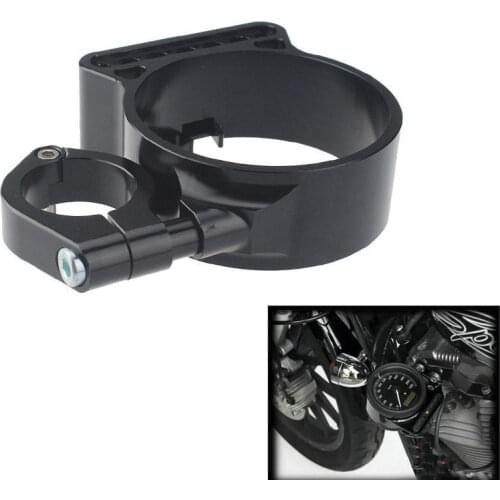 Black Aluminium 39mm/16" Side Mount Speedo Relocation Bracket For Harley Sportster 1200 XL 1200L XL 883N