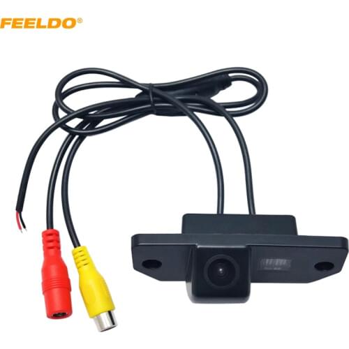 FEELDO 1PC Car Rear View Camera Reversing Camera For Ford Mondeo Focus (hatchback) Fiesta Smax 08-11 #FD-5069