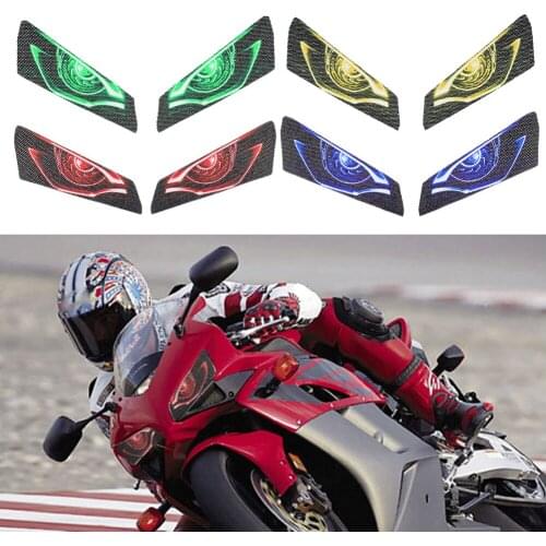 For HONDA CBR1000RR CBR 1000RR CBR1000 RR 2006-2007 Motorcycle 3D Front Fairing Headlight Stickers Guard Eye Graphic Protection