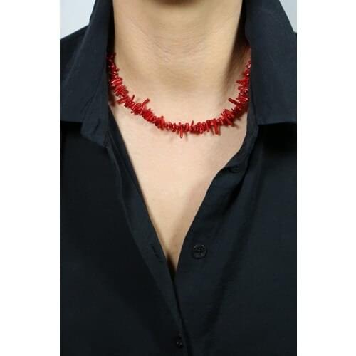 Fraise Accessories Coral Necklace