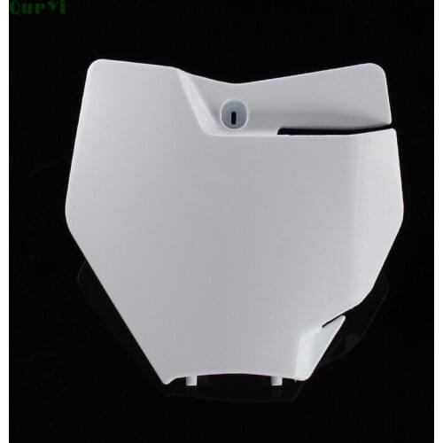 Front Number Plate Name Plastic Cover For 250/350/450 SX-F/XC-F And 125/150 SX 2016-2017 Motocross Enduro Free Shipping