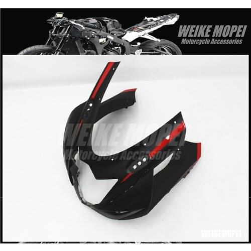 Front Upper Headlight Cowl Nose Hood Cover Fairing Panel For GSXR600 GSXR750 2011 2012 2013 2014 2015 2016 2017 Black