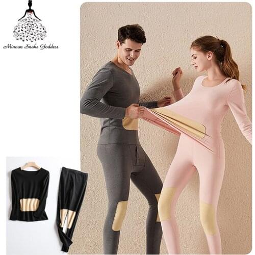 Long Johns For Male Female Thermal Underwear Set Warm Winter Thermal Clothing Men Woman Plus Size M - XXXL Thermal Suit