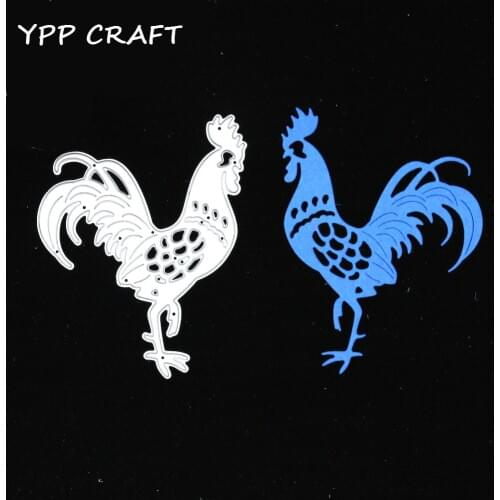 YPP CRAFT Cock die cuts metal die cutting dies scrapbooking embossing folder suit for cutting machine