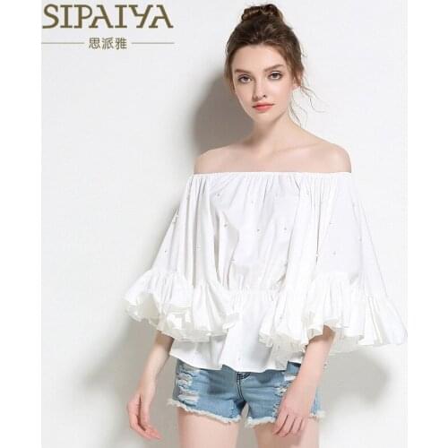 Свободные блузки Sipaiya China At AliExpress