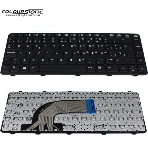 SP Laptop Keyboard For HP ProBook 640 440 445 G1 G2 640 645 430 G2 Spanish Black Teclado L09547-DH1 L00736-DH1 9Z.NEESV.11N