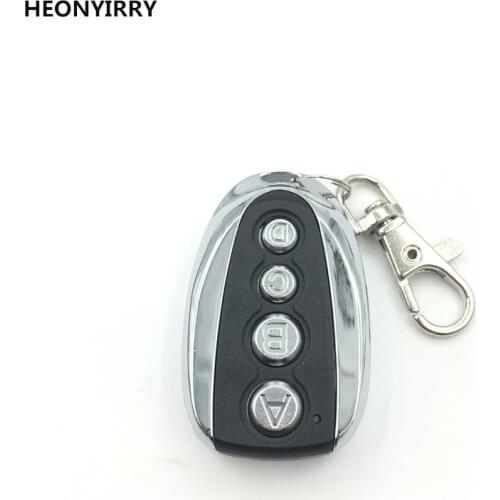 Universal ABCD Key Remote Control 433.92MHZ Remote Cloning 4 Channel Auto Car Garage Door Duplicator Rolling Code For Car newest