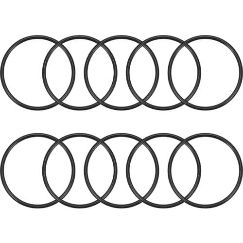 Uxcell O-Rings Nitrile Rubber 44.2mm x 49mm x 2.4mm Seal Rings Sealing Gasket 10pcs