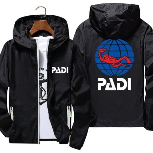 Mens Women Scuba Driver Padi Windbreaker Pilot Thin Reflective Sunscreen Ultra Light Jacket Coat Bomber Flight Male Oversize 7XL