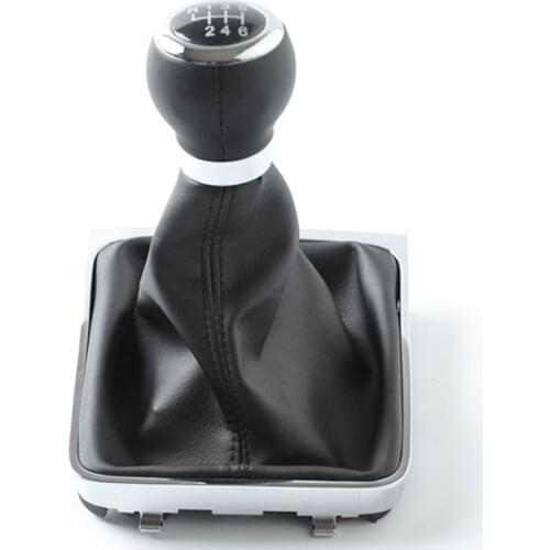 For Volkswagen VW Passat B6 2005 2006 2007 2008 2009 2010 2011 Car Gear Shift Knob Gaiter Boot Cover Collar Accessories