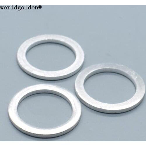 Worldgolden 100pcs auto metal Gasket for Toyota 90430-18008