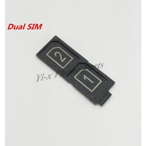 10PCS/Lot New Dual SIM Card Tray Slot Holder Adapter for Sony Xperia Z5 Phone Replacement Spare Parts