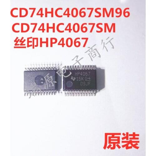 100% New&original CD74HC4067SM96 CD74HC4067SM Marking:HP4067 SSOP-24