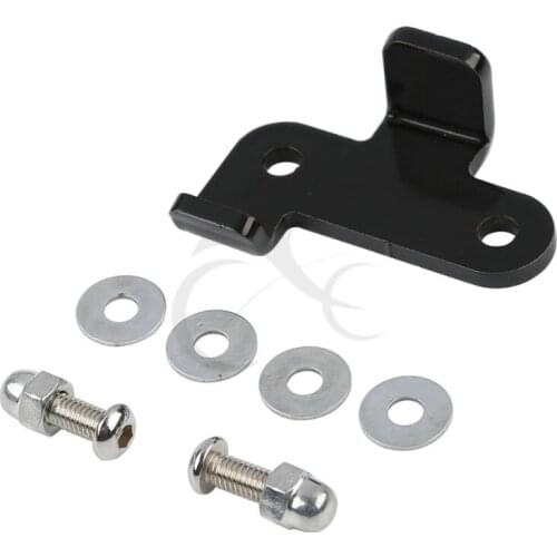 Jiffy Stand Extension Set Black For Harley Sportster XR1200 Forty Eight XL1200X Motorcycle Accessories