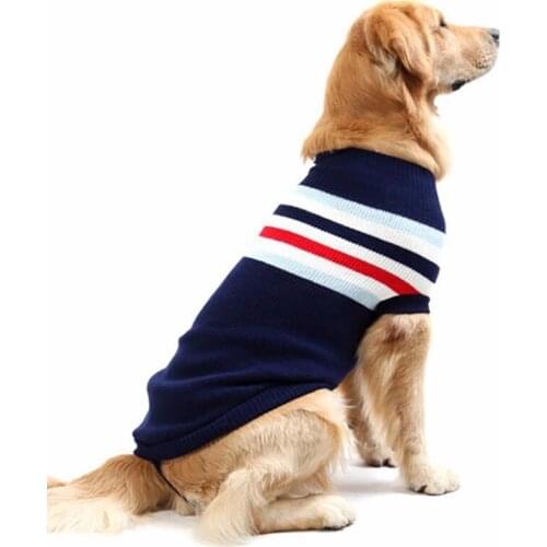 Hot Fashion Comfortable XS-4XL Large Pet Dog Sweater Cute Dog Clothes In Winter Big Dog Clothes Small Puppy Winter Sweater
