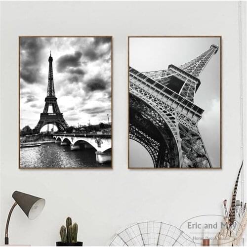 Paris Towel Street Landscape Canvas Painting Posters And Prints Wall Pictures For Living Room Art Decoration Home Decor Plakat