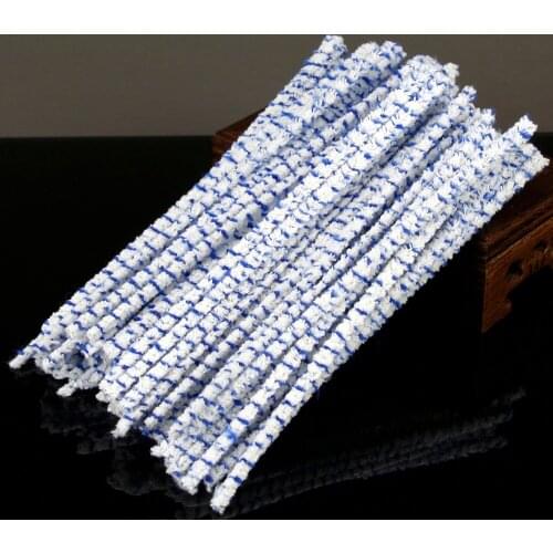 New 80pc Smoking Cleaners Fluff Tobacco Pipe Cleaner Consumable Cleaning Tool for Smoking Pipe Blue Cleaner