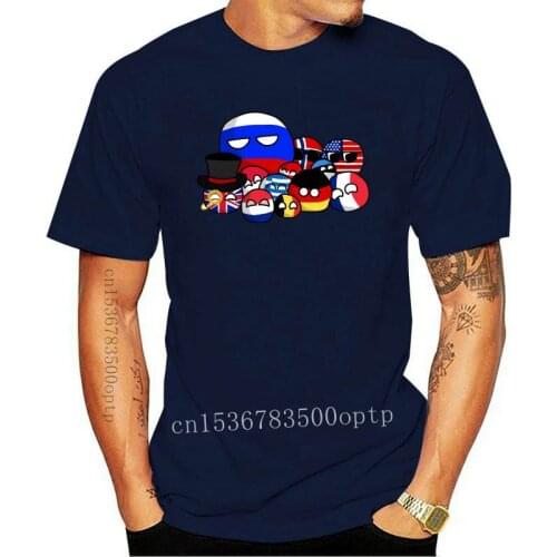 New Vintage Countryballs Pullover T Shirt Hoodie Sweatshirt Tank for Men Women DMN Tshirt Black(1)