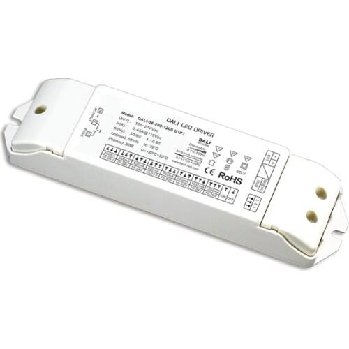 New DALI Dimming Driver,AC100-240V Input;100mA-700mA,150-900mA,200-1200mA Output;Push Dim UL Dimmable Intelligent Power Drive