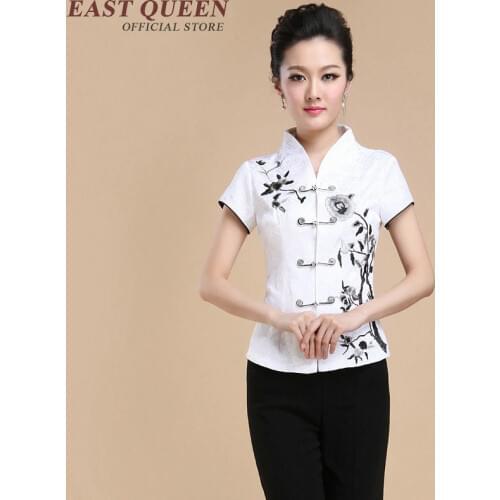 New Design Summer Short Sleeve Food Service Restaurant Waitress Uniforms Chinese Restaurant Work Wear Clothing NN0006 E