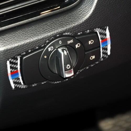 It Is Suitable For BMW Decorative Frame Of BMW Old X1 E84 The Carbon Fiber Headlight Switch (11-15)