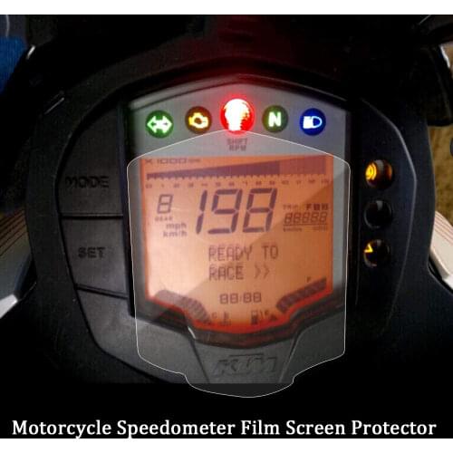For Duke 200 390 Motorcycle Speedometer Cluster Scratch Cluster Screen Protection Film Protector