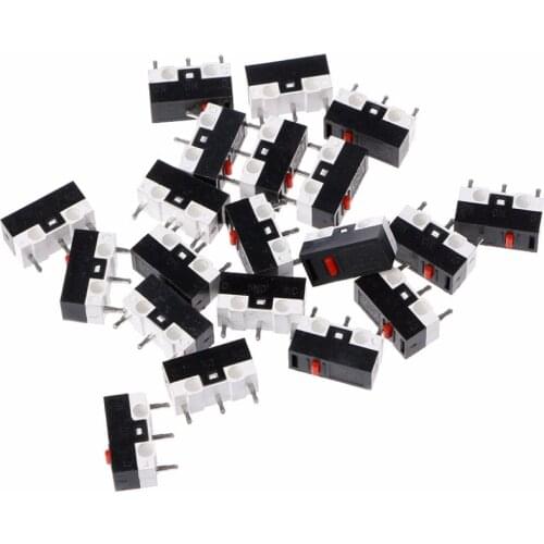 10PCS Button Switch 3Pin Mouse Switch Microswitch For RAZER Logitech G700 Mouse