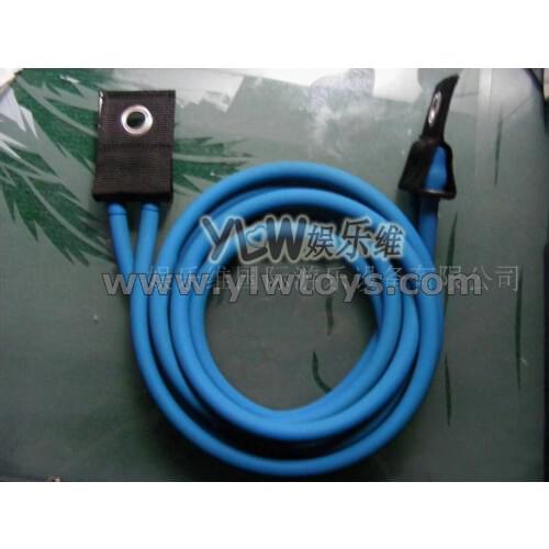 2m double/single latex cord,1.1m rubber tube,fitness sport elastic ropes