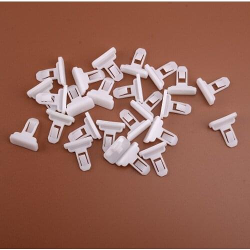 25pcs Front Rear Spoiler Moulding Retainer Clips Fit for Toyota Camry Corolla FJ Cruiser Highlander Lexus GX460 RX350 753920K010
