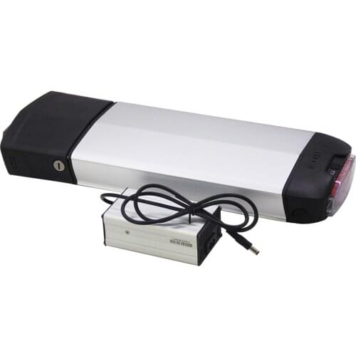 51.8V 1000W ebike battery 52V 11.6Ah 12Ah 14Ah 750W electric bike 48V rear rack battery pack with charger