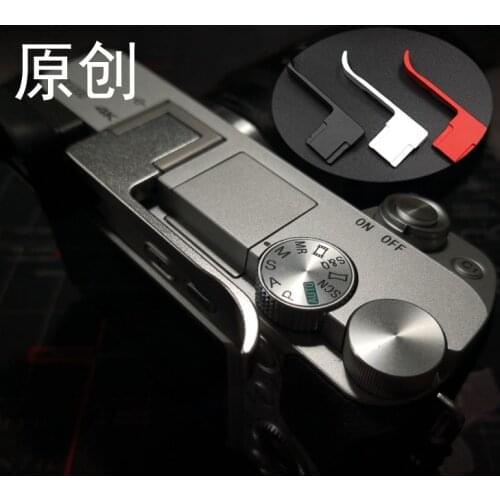 Aluminum Metal Hot Shoe Thumb-Up Hotshoe Thumb Up Grip For Sony a6500 a6300 a6400 A6000 6100 Camera Hand Grip