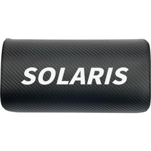 Car Styling For Hyundai Solaris 2017 2018 car neck pillows both side pu leather single headrest 1pcs