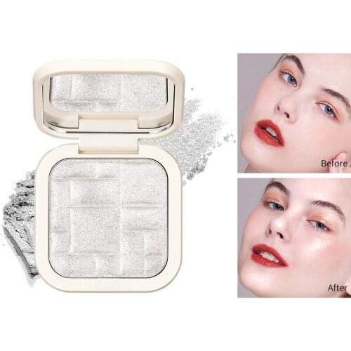 High-gloss powder repair capacity mashed natural nude makeup glitter brighten high-gloss powder lying silkworm three-dimensional