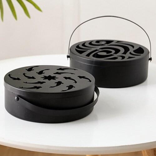 Mosquito Coil Holder Retro Portable Mosquito Incense Burner For Home & Garden Baby Pregnant Baby Pest Killer Wholesale