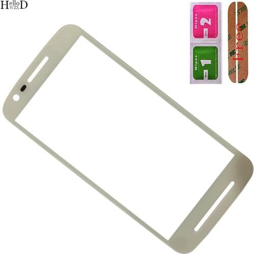 For Motorola Moto E E3 E5 Plus E6S E7 LCD Front Outer Glass Touch Screen Without Flex Cable Replacement Parts