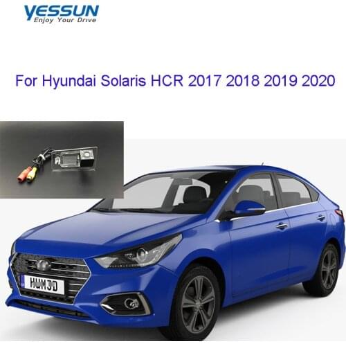 Yessun License plate camera For Hyundai Solaris HCR 2017 2018 2019 2020 nightview rear camera/ reversing camera