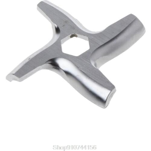 3PCS Stainless Steel Metal Meat Grinder Repair Parts 4 Blade Hexagon Mincer Knife Kit Accessories Oct Dropshipping